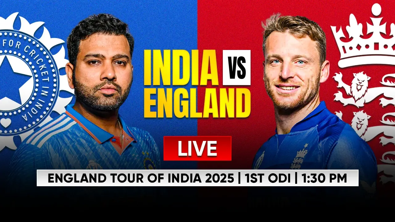 IND vs ENG LIVE SCORE Updates, 1st ODI